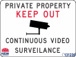 Private Property Keep Out Under Constant Video Surveilance - ad1071 Thumb 