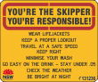 You're The Skipper You're Responsible - Boating Rules - ad1078 Thumb 