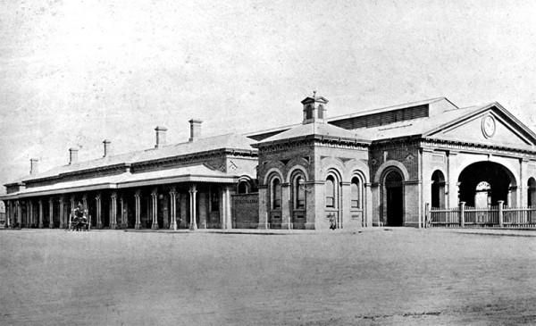 The second Sydney Station in 1875, until it was demolished in 1906. The second Sydney Station in 1875, until it was demolished in 1906.