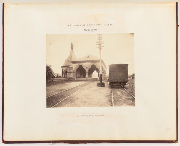 Photographic Views: The Railways of NSW - Mortuary Station