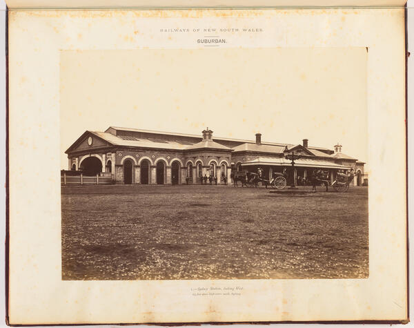 Photographic Views: The Railways of NSW - Sydney Station