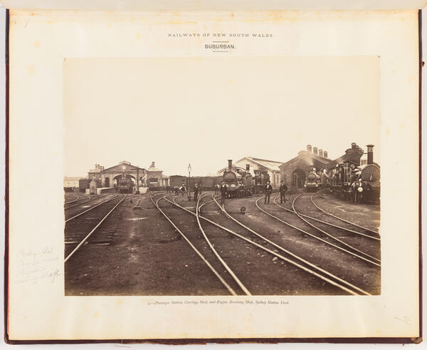 Photographic Views: The Railways of NSW - Sydney Station
