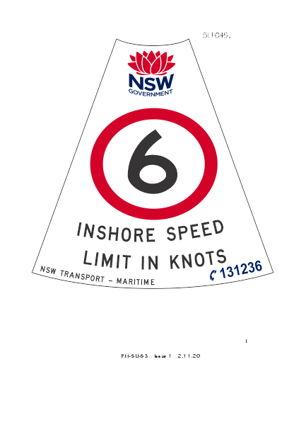  Inshore Speed Limit in Knots - sl1045_unstuck