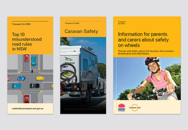 Road safety brochures 