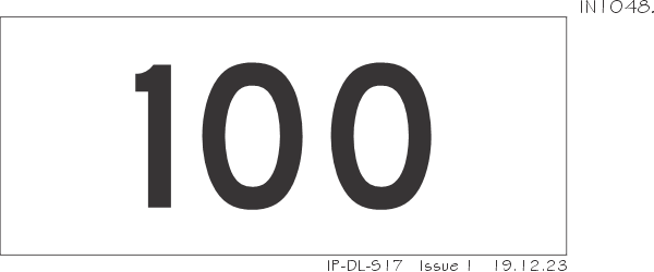 Displacement Sticker for Sign PR1109 (IN1048)