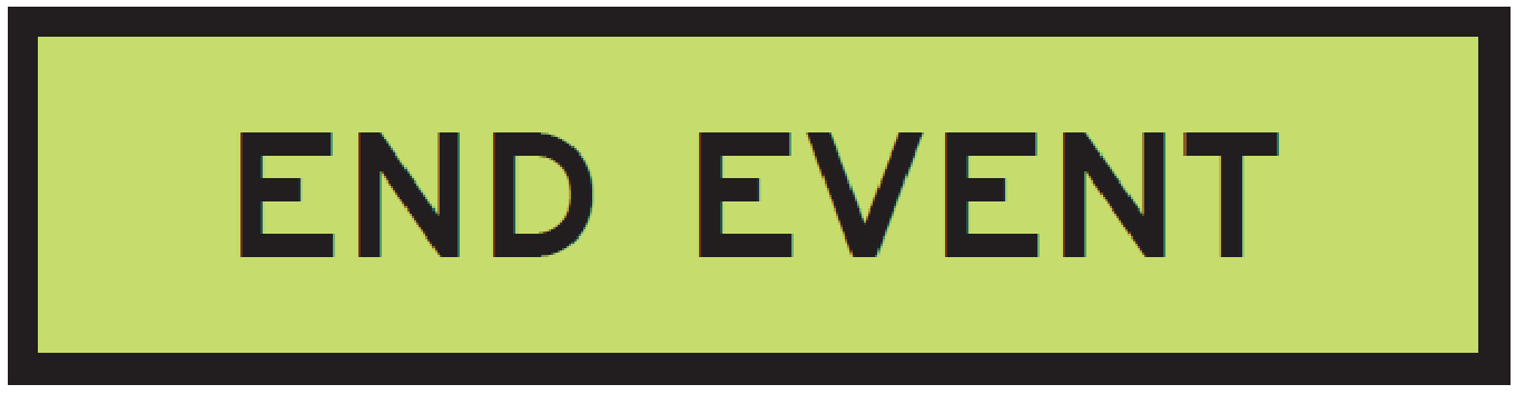 TM9-2(B) - End Event (MMS Insert To be used on Multi Message Sign Panels Only)