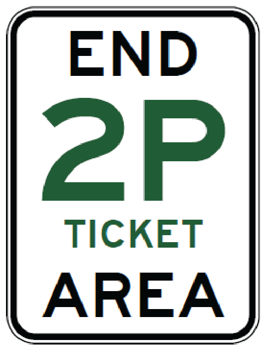R5-63-3n - End _p Ticket Area (Example Only)