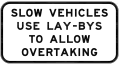 Slow Vehicles Use Lay-Bys To Allow Overtaking - g6-247 Thumb 