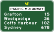 Motorway Reassurance Direction Sign (Example Only) - ge4-1 Thumb 