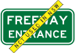 Freeway Entrance (Not Used in NSW) - r6-20 Thumb