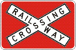 Railway Crossing - r6-25 Thumb 