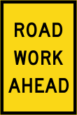 Road Work Ahead (Mms Insert - To Be used on Multi Message Sign panels Only) - tm1-1_d Thumb 