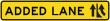 Added Lane (Right Symbolic) - w5-35-1n_r Thumb