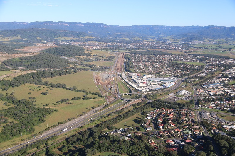 Oak Flats interchange