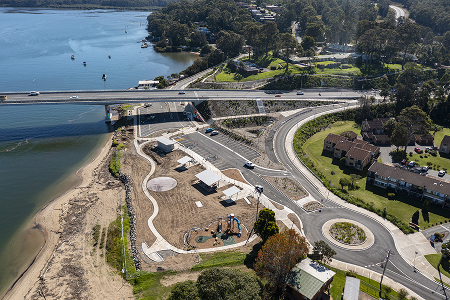Upgraded facilities on the northern foreshore