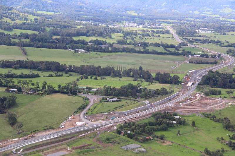 Strongs Road and Jaspers Brush Road interchange