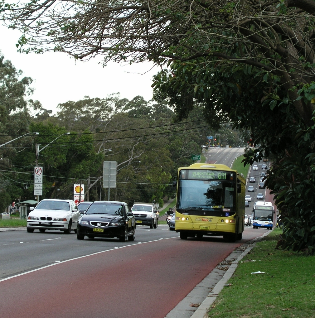 Epping Road bus lane