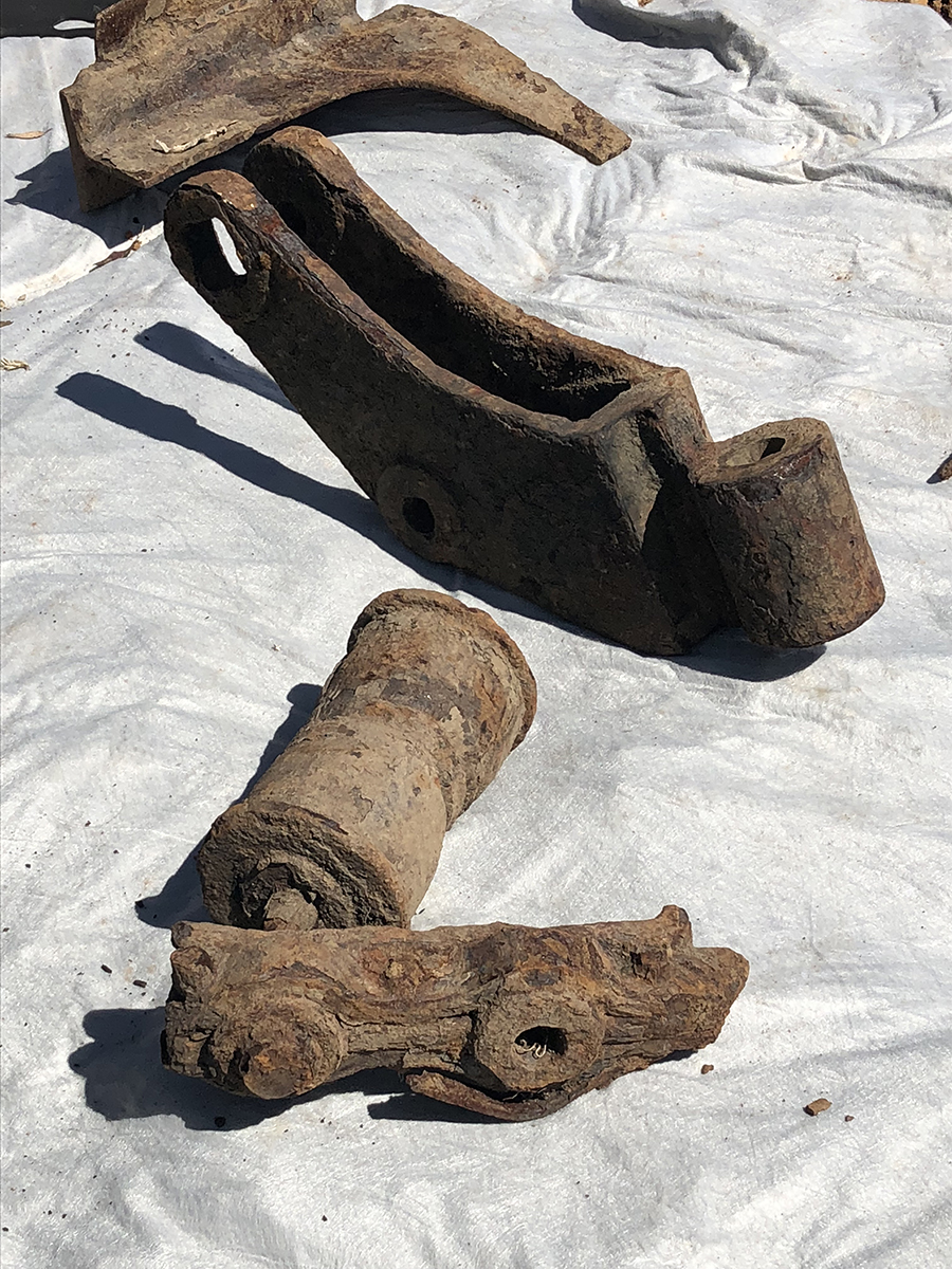 Historical artefacts from the former punt ferry will be given to Batemans Bay Historical Society.