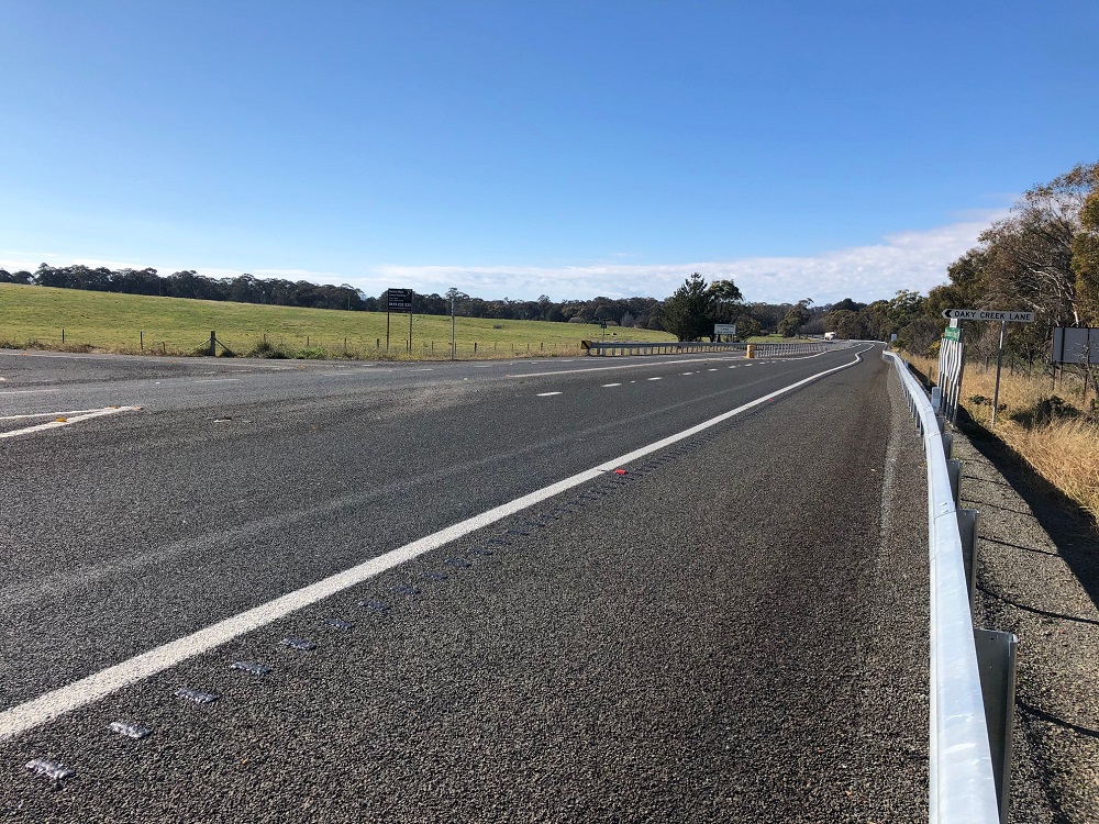 Rumble strips reduce the likelihood of vehicles departing their lane by up to 25%