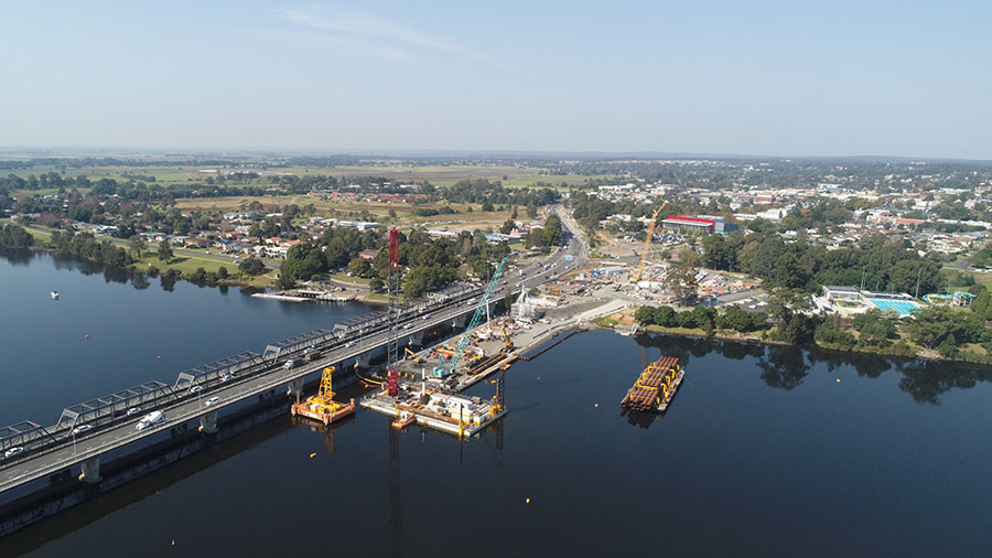 Bridges looking south east