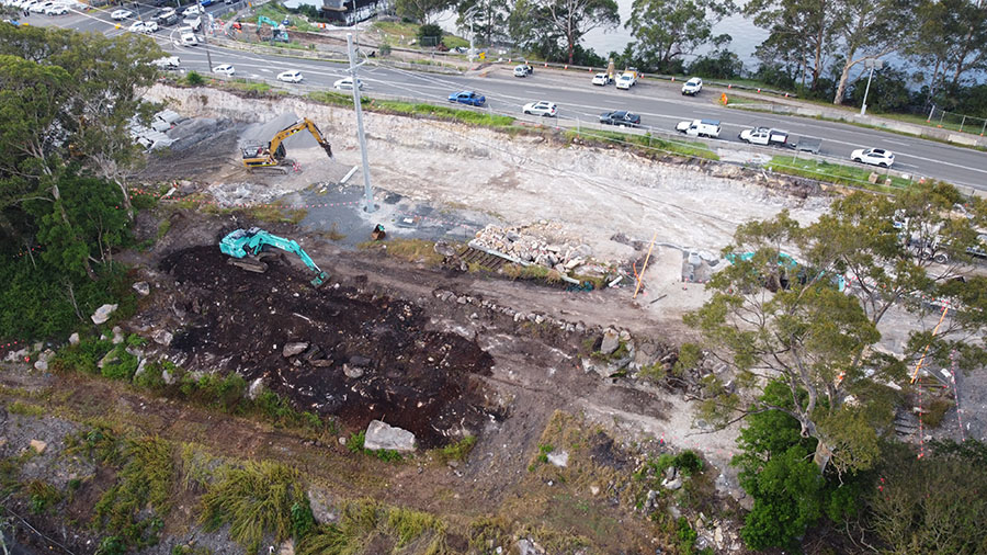 Illaroo Road works