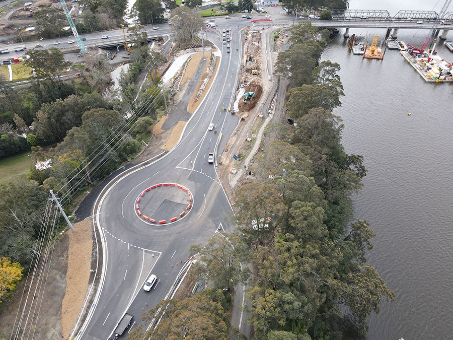 New Section of Illaroo Road