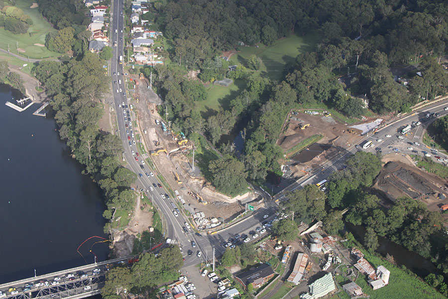 Illaroo Road and Bomaderry Creek Works