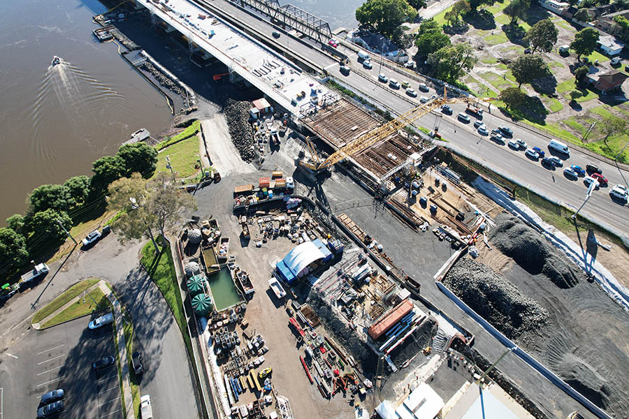 Casting yard from above