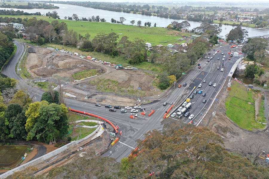 Bolong Road and Princes Highway intersection
