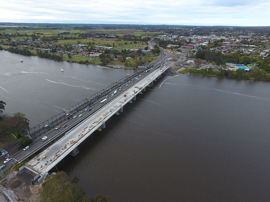 Nowra Bridge looking south