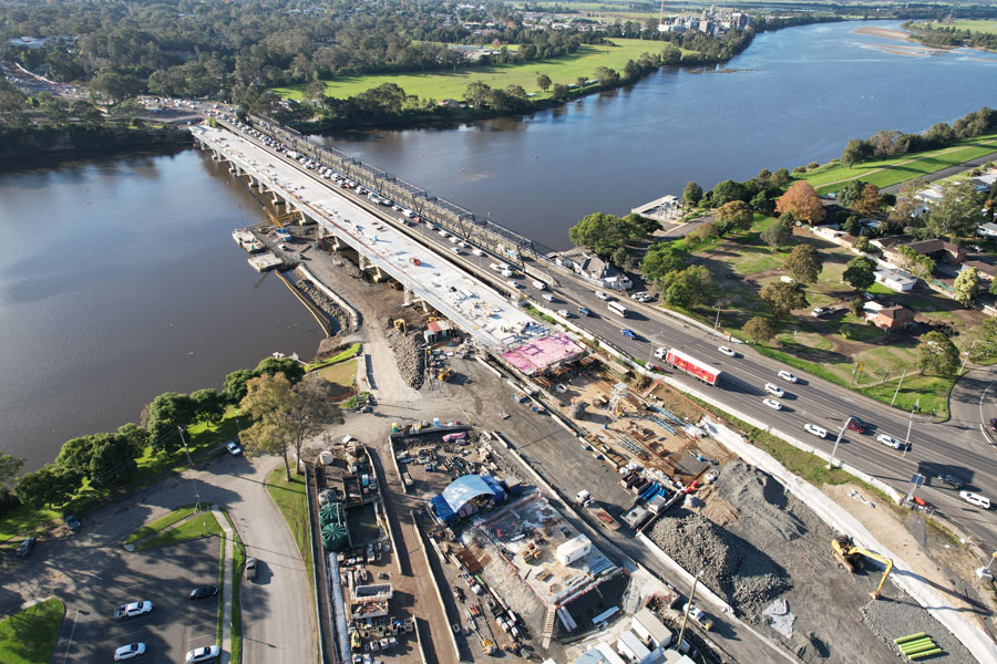 Nowra Bridge Project - Scenic Drive casting yard