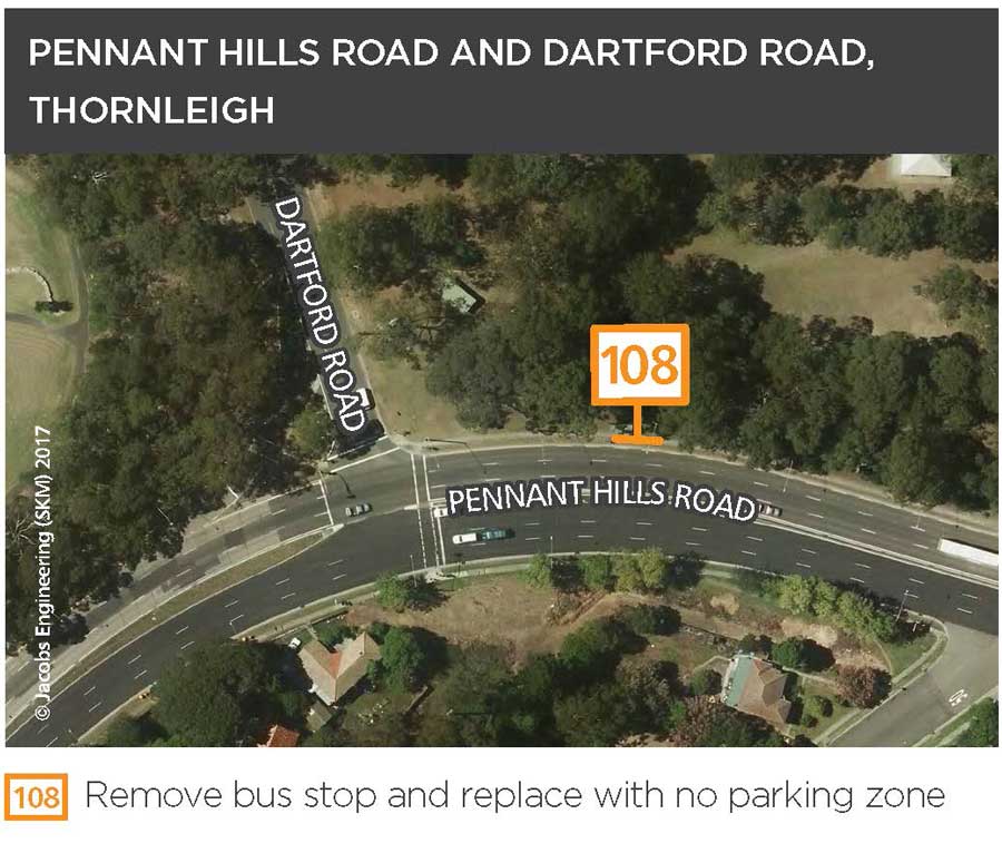 Pennant Hills Road and Dartford Road, Thornleigh