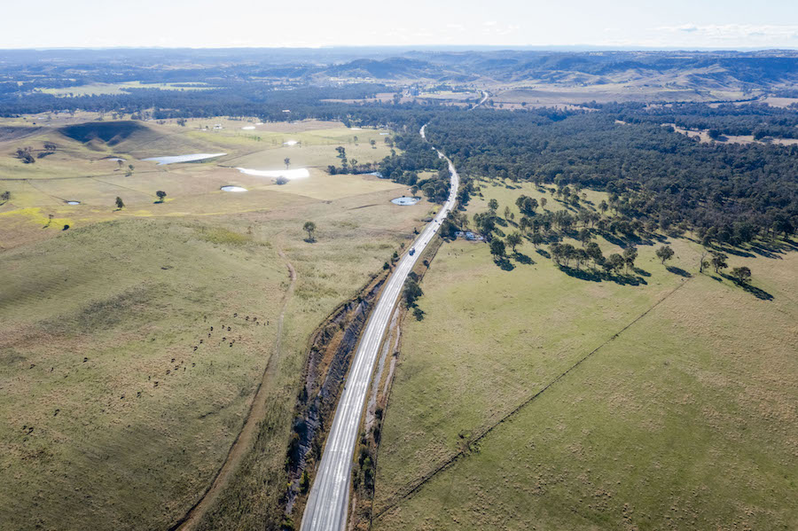 Western section – Nepean River to Almond Street, Wilton including the M31 Hume Motorway interchange