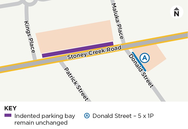 Forest Road near Sommerville Street, Arncliffe map