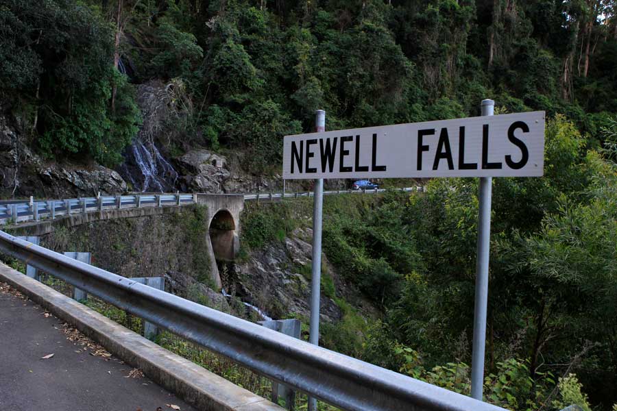 Waterfall Way - Newell Falls