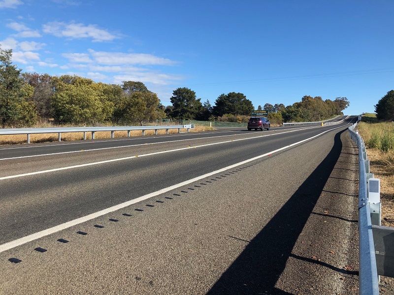 Rumble Strips are being rolled out in various locations