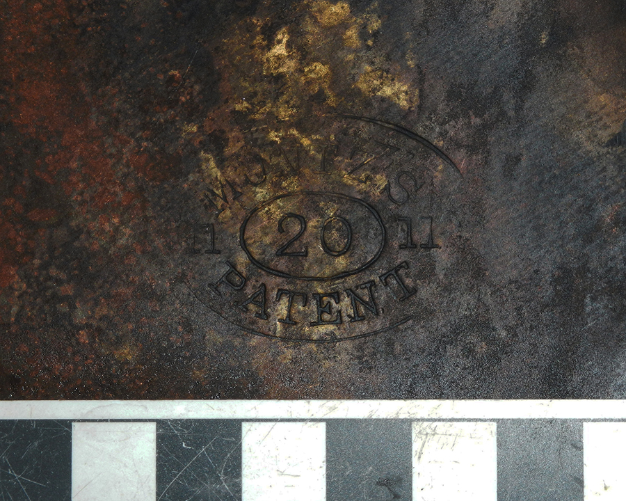 Muntz metal stamp (on copper sheeting used on 19th century vessels)
