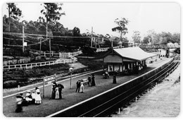 History Wahroonga Station
