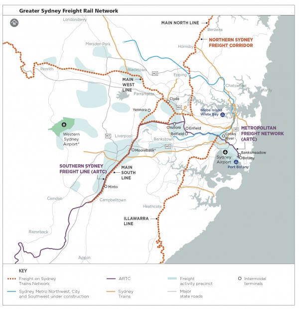 Greater Sydney Freight Rail Network