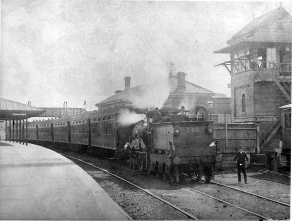 Historical image - Parramatta Signal Box conservation works