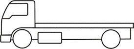 Transport for NSW Example - image of a 1R2 truck.