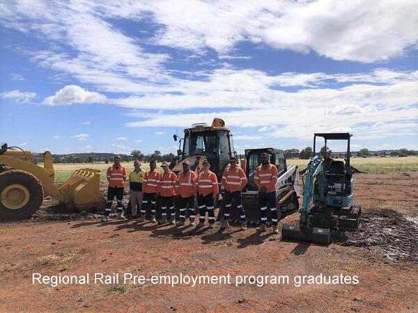 Regional Rail Pre-employment program graduates - 2022