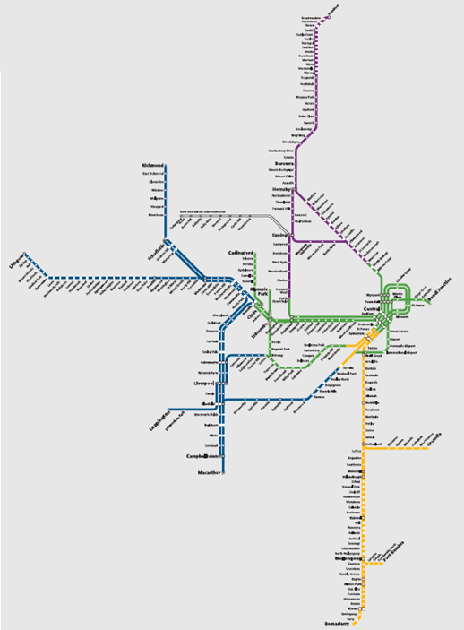 Metropolitan Rail Network