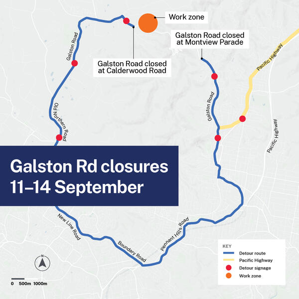 Galston Road Road Closure