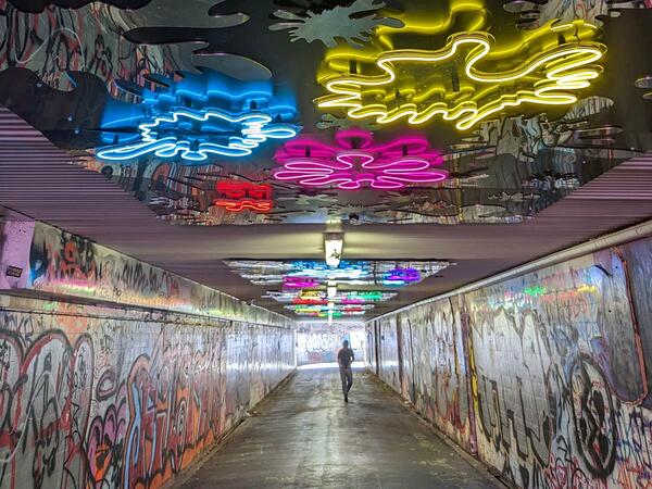 Revitalise - Hossei Ghaemi Stars of Splatters Petersham Tunnel