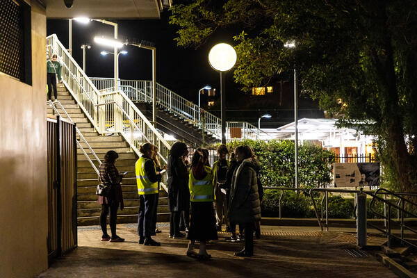 Bayside Council, Safer Cities: Her Way Night Walk. Credit: Katje Ford
