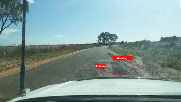 AssetAI view of Rural Road