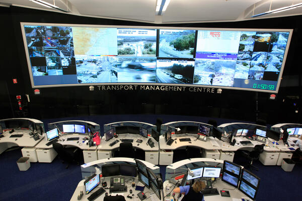 View of transport management centre