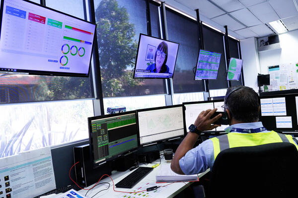 Bus operations centre