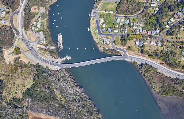 Birdseye view of the King's Highway